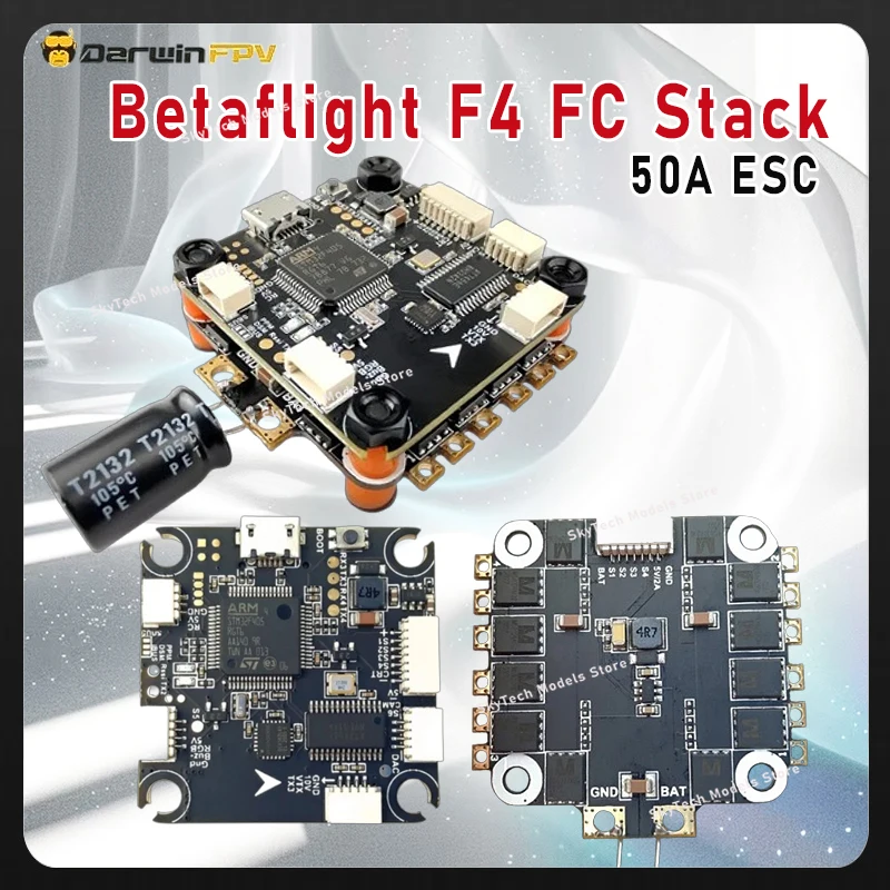 DarwinFPV Betaflight F4 FCスタック - Betaflight Fc F4 のレビューと価格