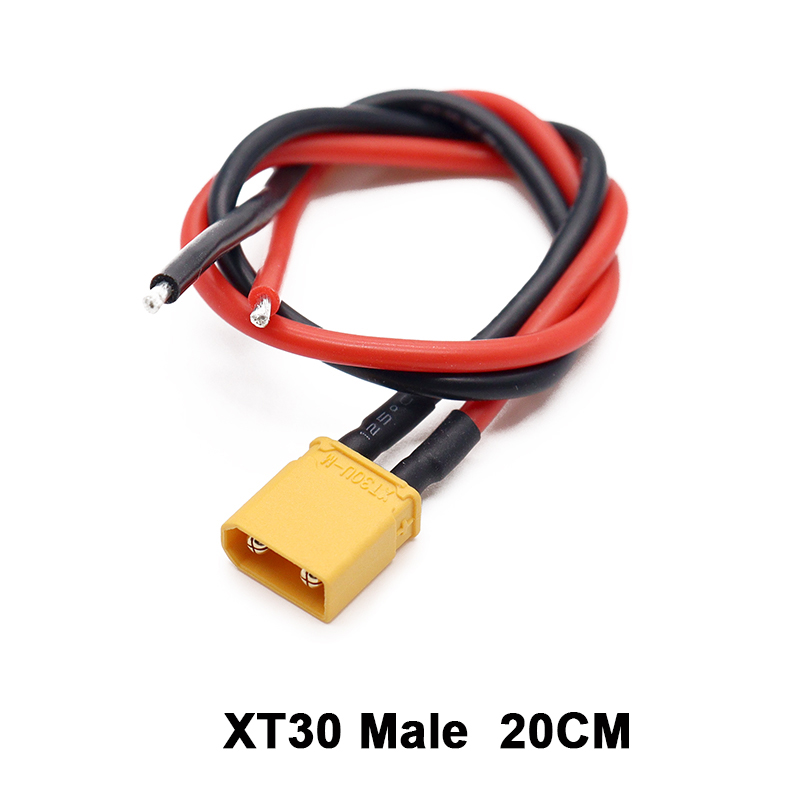 XT30 ピグテールプラグ オスおよびメスコネクタ 100m - Fpv Drone Charger のレビューと価格