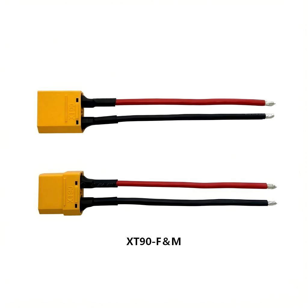 XT90 オス・メスコネクタケーブル 12/14AWG シリ - Fpv Drone Charger のレビューと価格