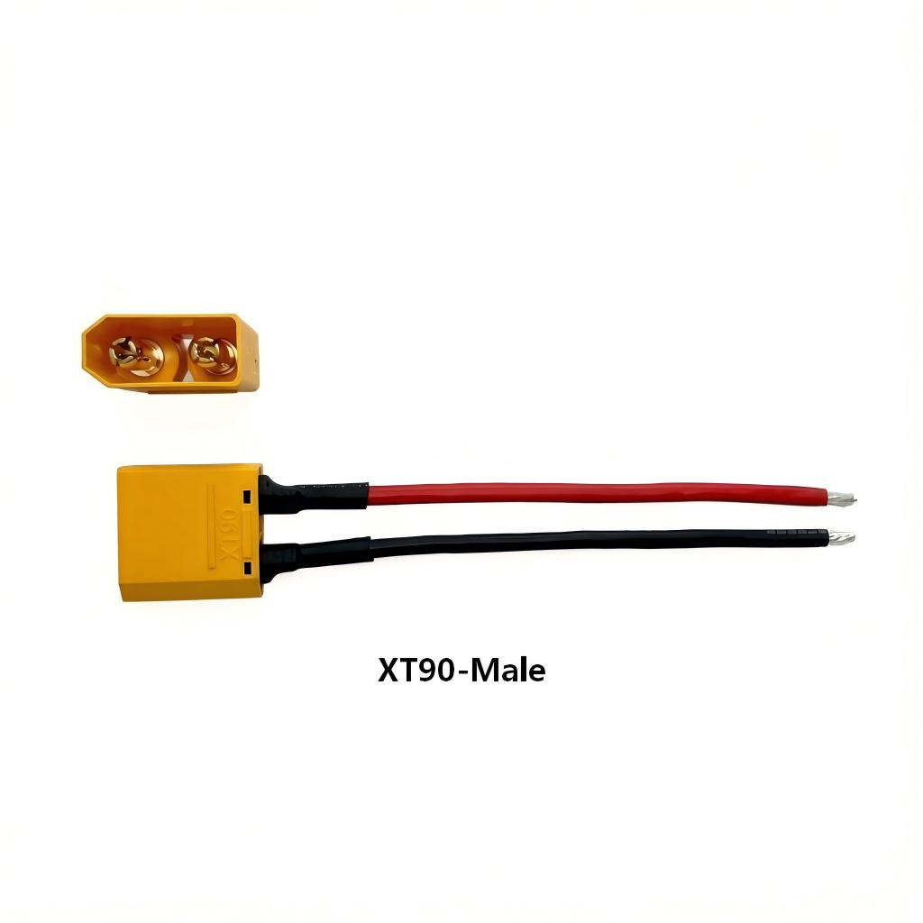 XT90 オス・メスコネクタケーブル 12/14AWG シリ - Fpv Drone Charger のレビューと価格